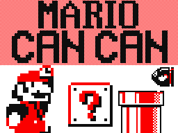 Mario CAN CAN