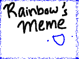 Flipnote stworzony przez RainbowSam