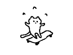 a cat falling