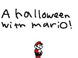 A halloween with Mario!