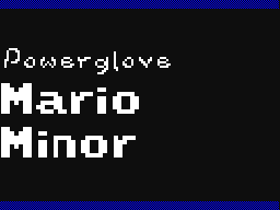 Mario Minor - Powerglove