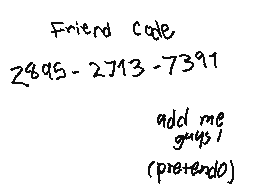 Friend code!