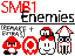 Sprite Pack: SMB1 Enemies [Remake]