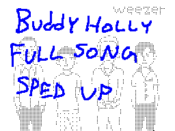 Buddy Holly full song slightly sped up