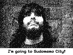 I'm going to Sudomemo City!