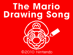 The Mario Drawing Song