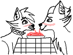 Pow and the spaghetti