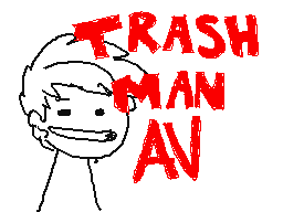 the trash