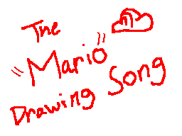 The 'Mario' Drawing Song