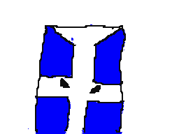 bad drawing of blue knight