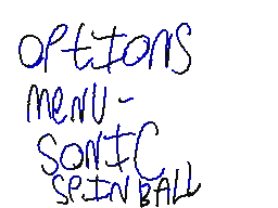 Options menu - Sonic Spinball