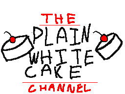 plain white cake! :D