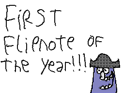 First Flipnote of the year