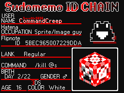 Sudomemo ID Chain Entry: CommandCreep