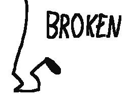 broken