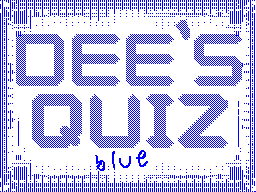 ddes qiz blue