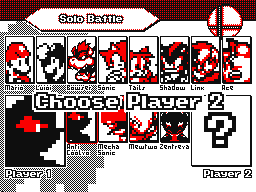 Smash Bros Flipnote Style