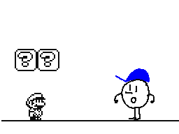 Paper cj meets Mario from SMW!