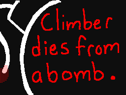 Climber freaking dies