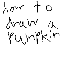 how to draw a pumpkin