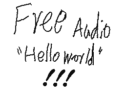 free audio hello word