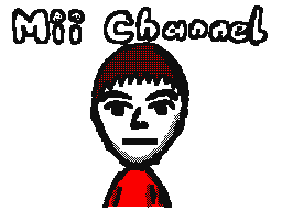 First Mii Channel post