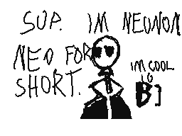 Flipnote door neonon