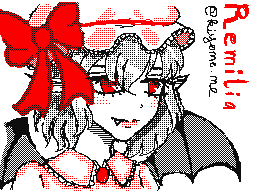 Remilia Scarlet <3 (Drawing)